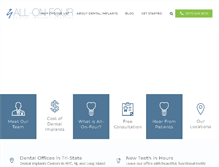 Tablet Screenshot of allonfour.com